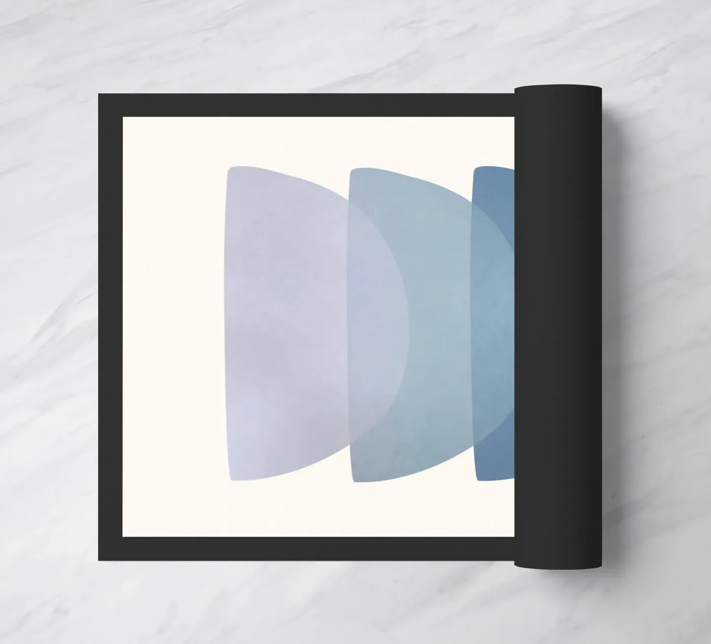 Blue Stack 02 paillasson de cityart