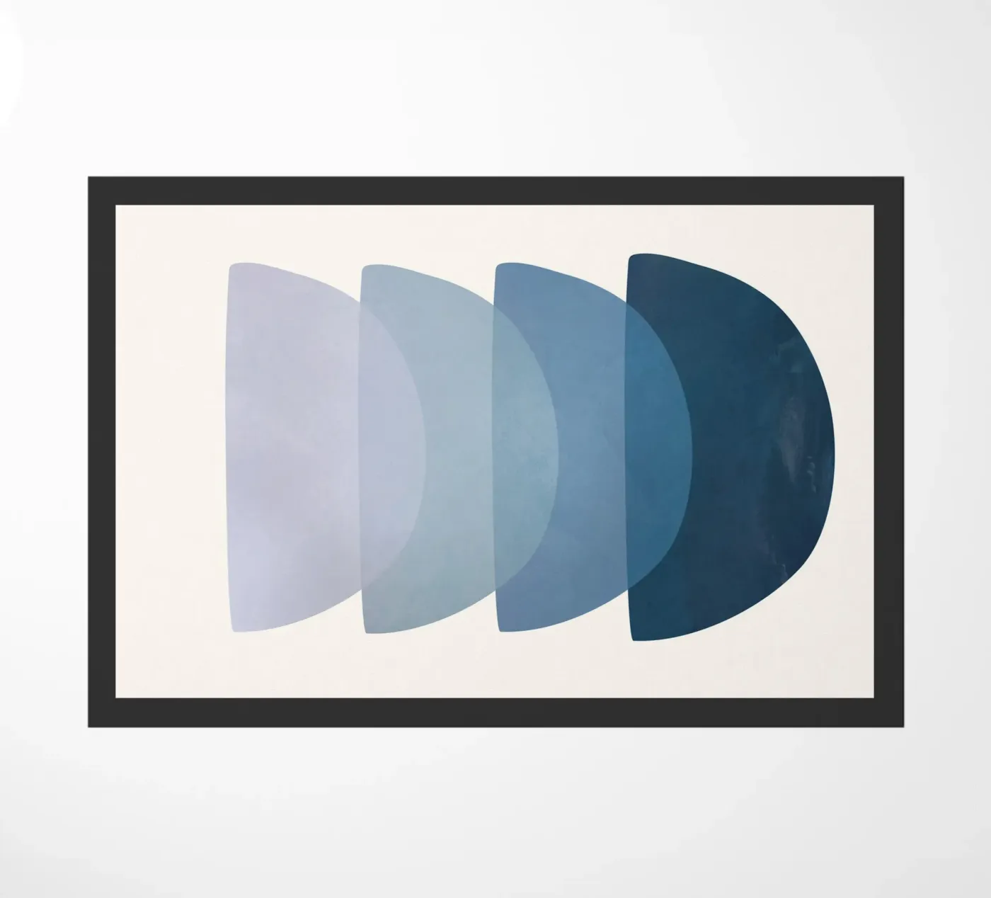 Blue Stack 02 deurmat van cityart
