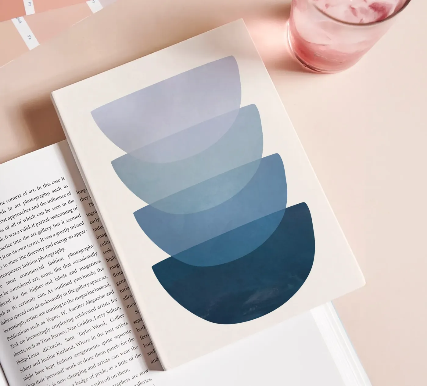 Blue Stack 02 notebook by cityart