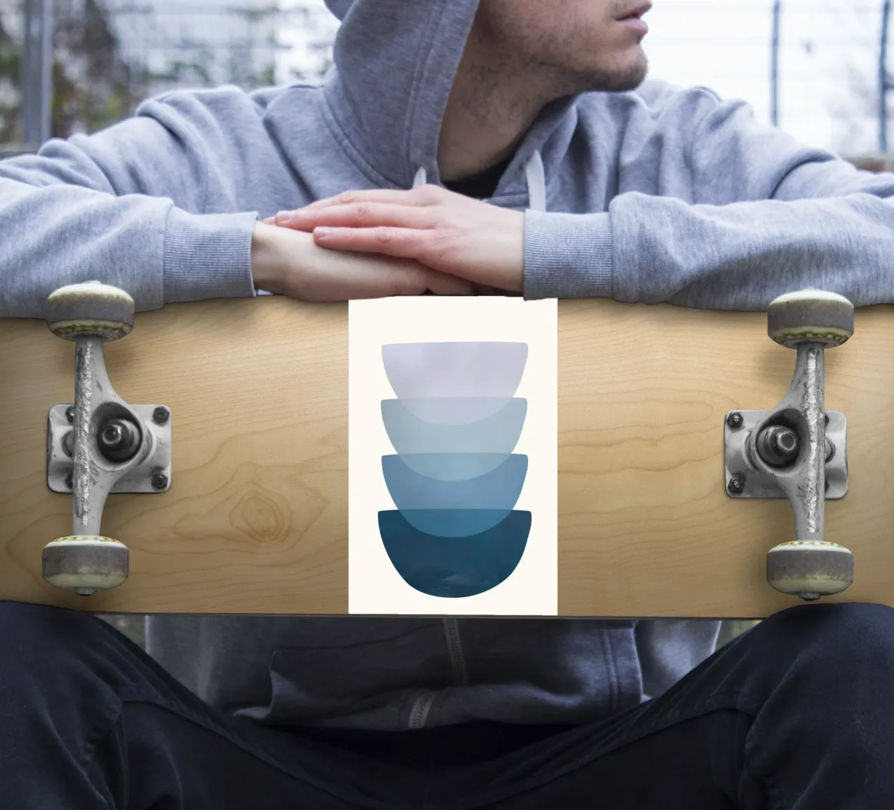 Blue Stack 02 sticker by cityart