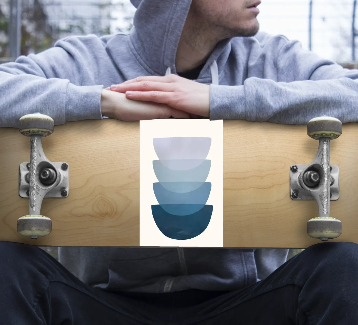 Blue Stack 02 sticker by cityart