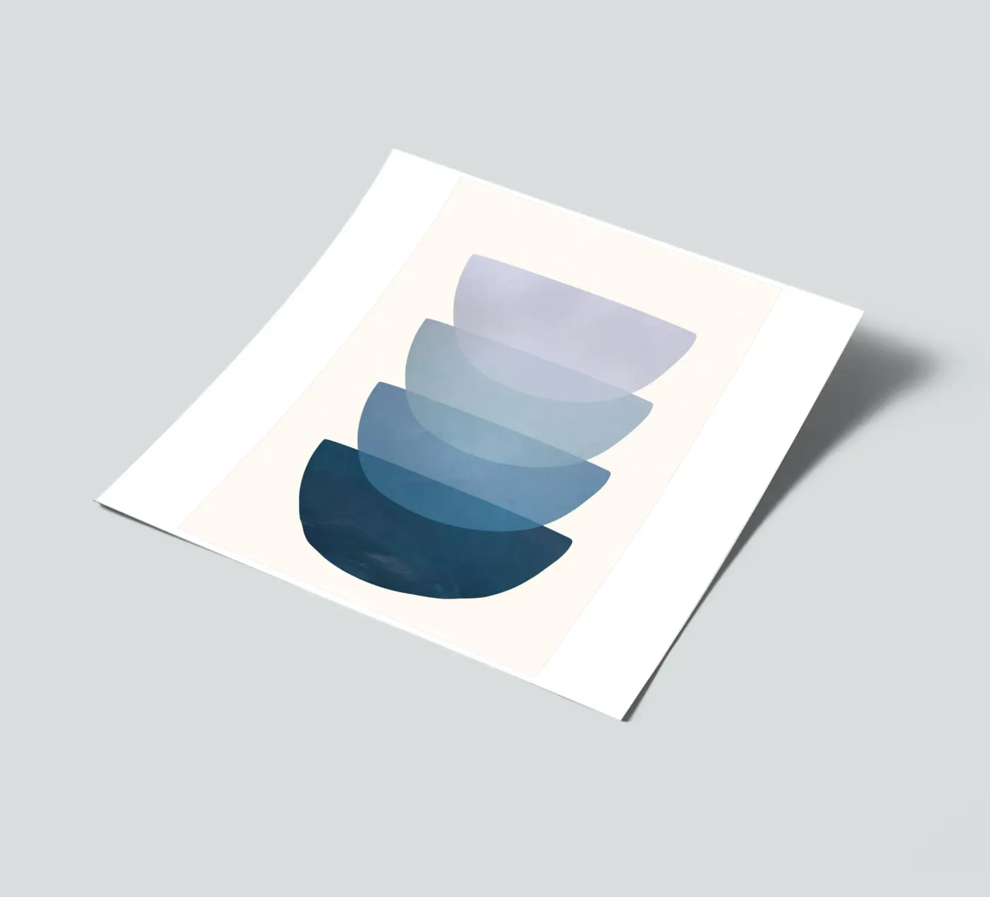 Blue Stack 02 stickervel van cityart