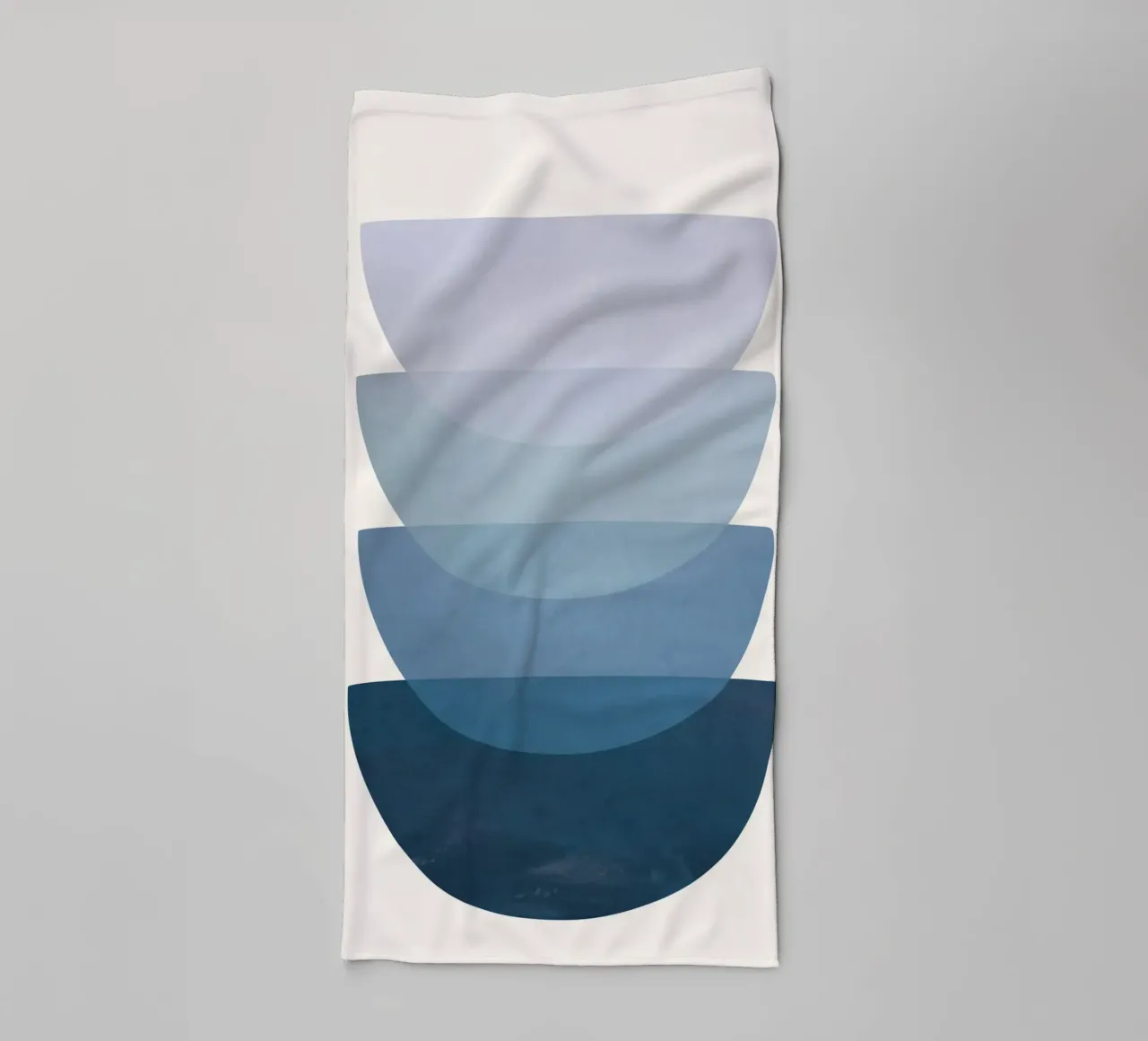 Blue Stack 02 badhanddoek van cityart