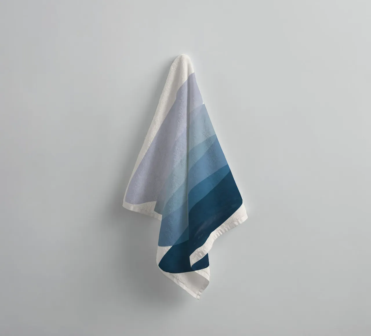 Blue Stack 02 badhanddoek van cityart