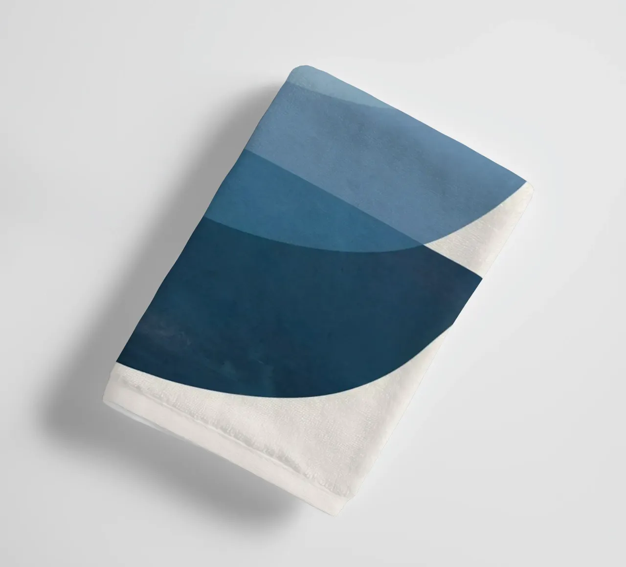 Blue Stack 02 badhanddoek van cityart