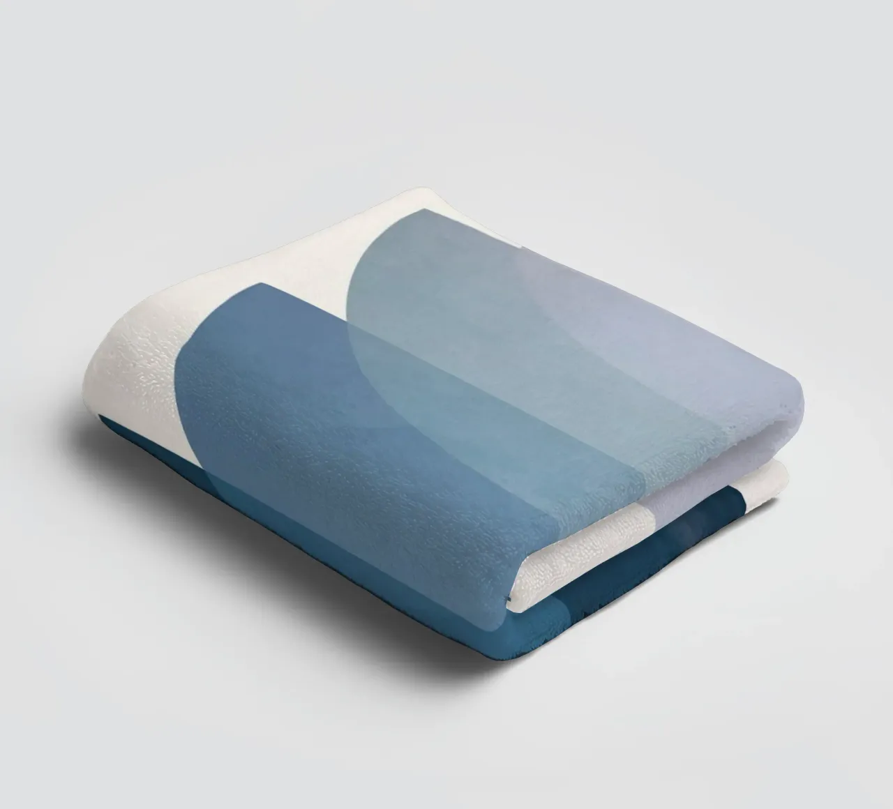 Blue Stack 02 badhanddoek van cityart