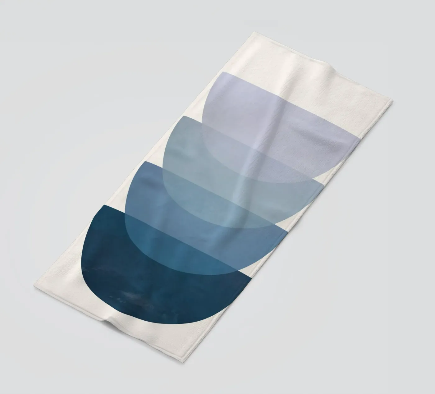 Blue Stack 02 Strandtuch von cityart