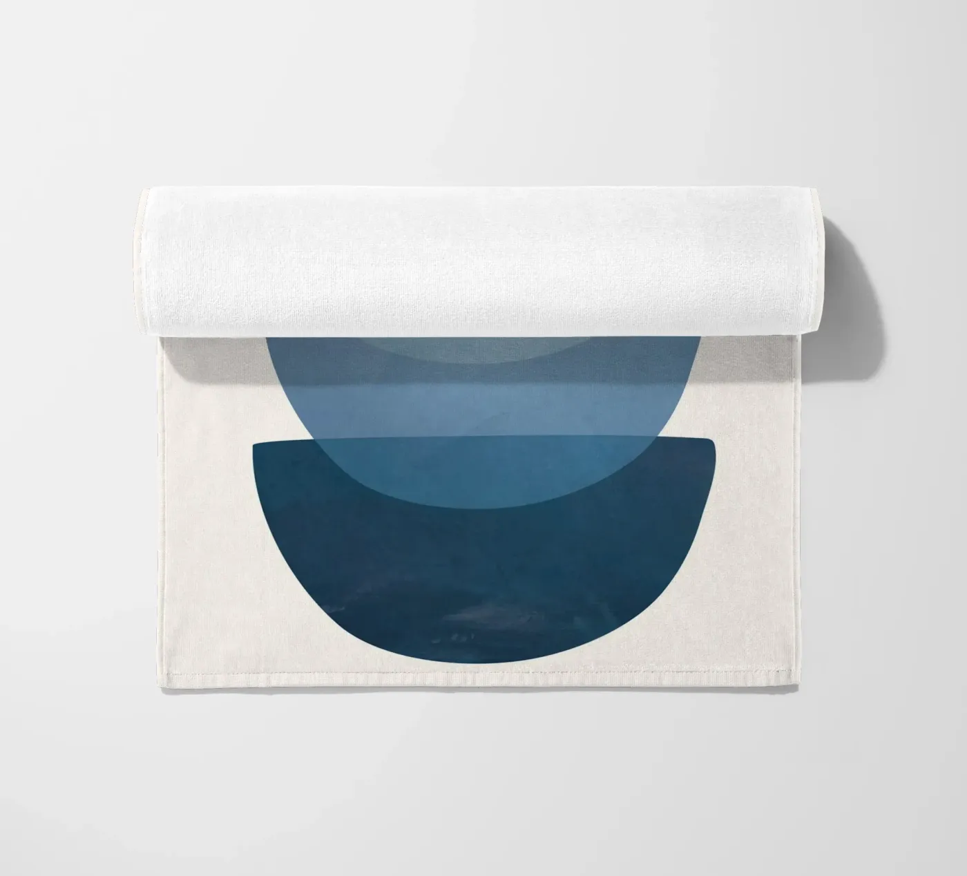 Blue Stack 02 Strandtuch von cityart