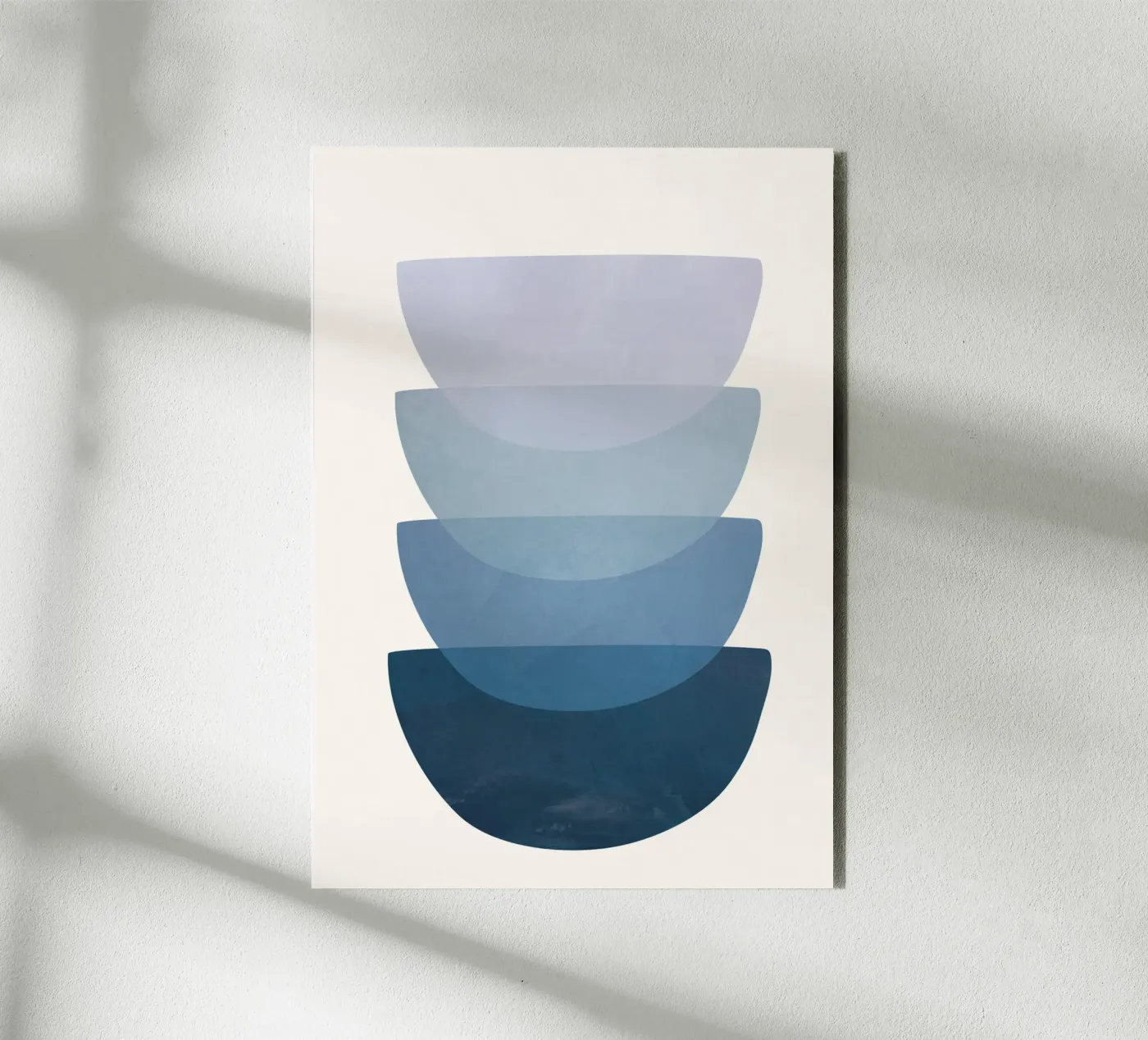 Blue Stack 02 alluminio dibond da cityart
