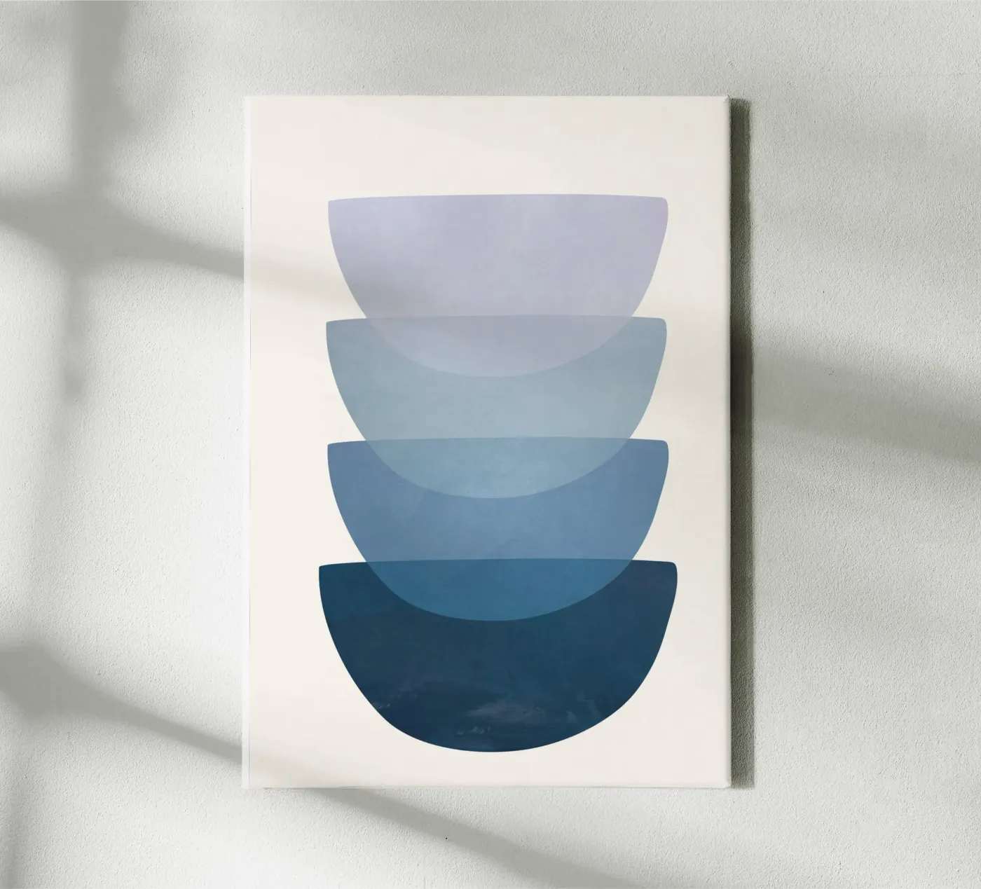 Blue Stack 02 canvas by cityart