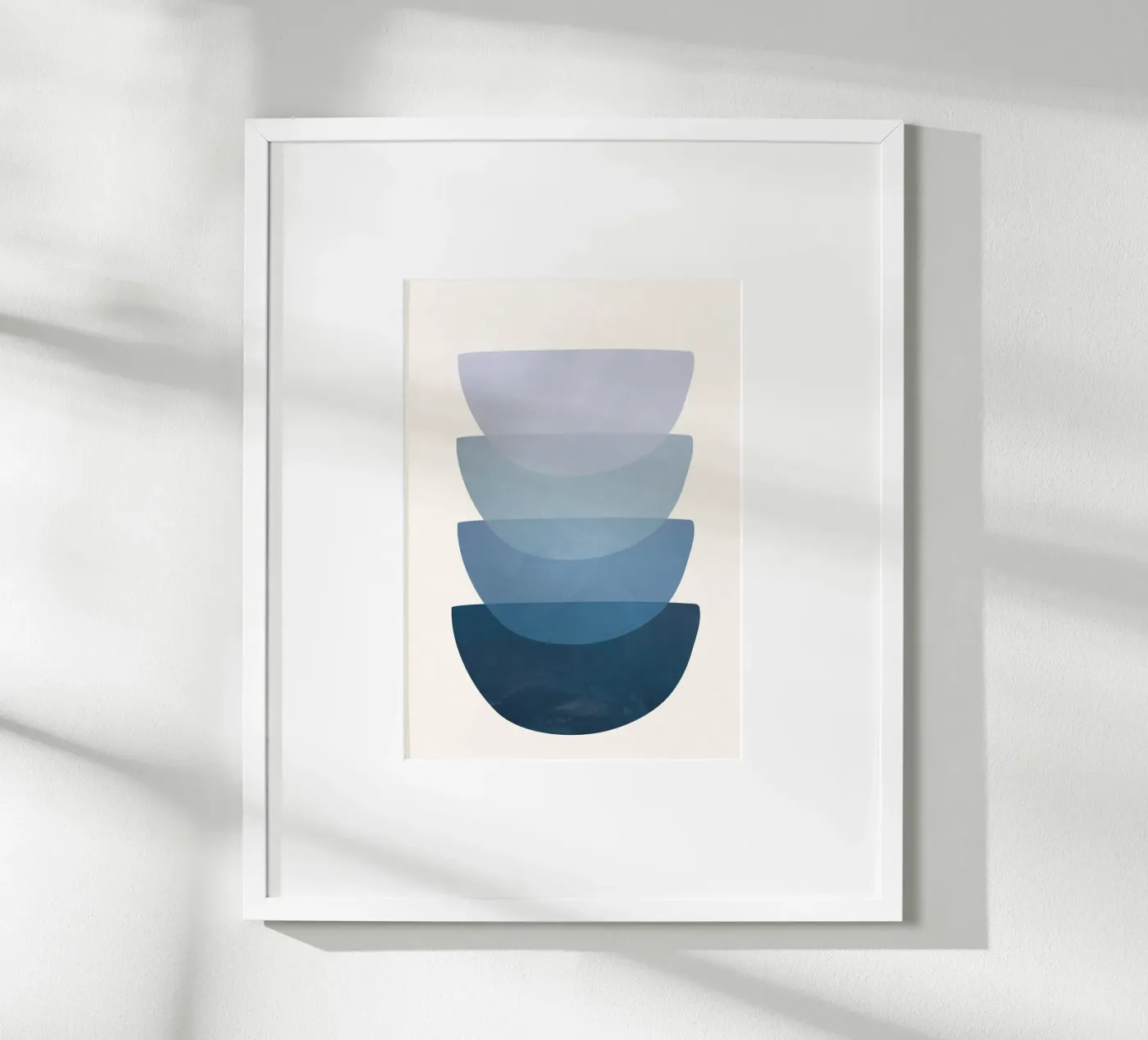 Blue Stack 02 Poster von cityart
