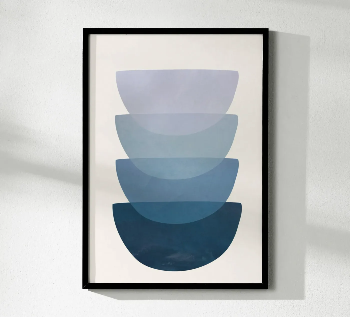 Blue Stack 02 Poster von cityart