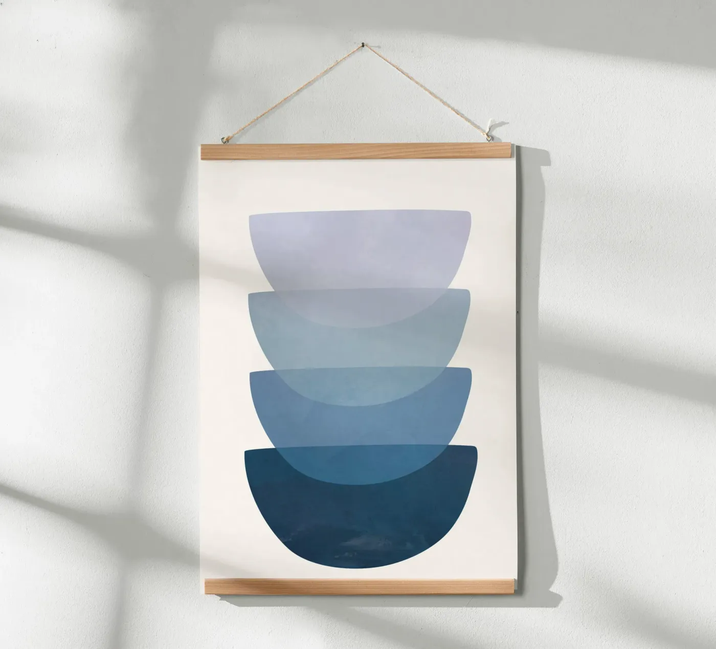 Blue Stack 02 Poster von cityart