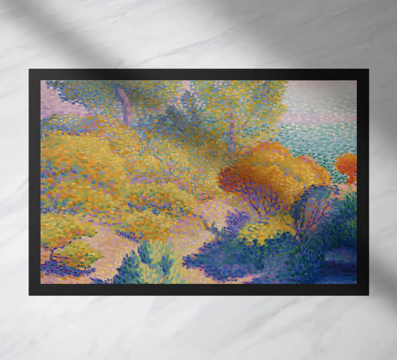 Henri-Edmond Cross Pointillist Paesaggio di alberi zerbino da NorwesClub