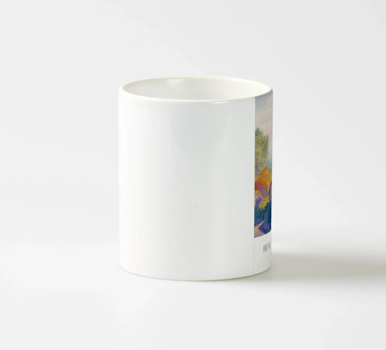 Henri-Edmond Cross Figure puntiniste Shore Art tazza in ceramica da NorwesClub