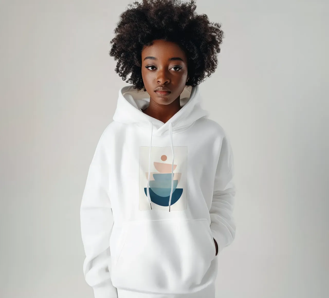 Abstract Minimal Shapes 30 Hoodie von cityart