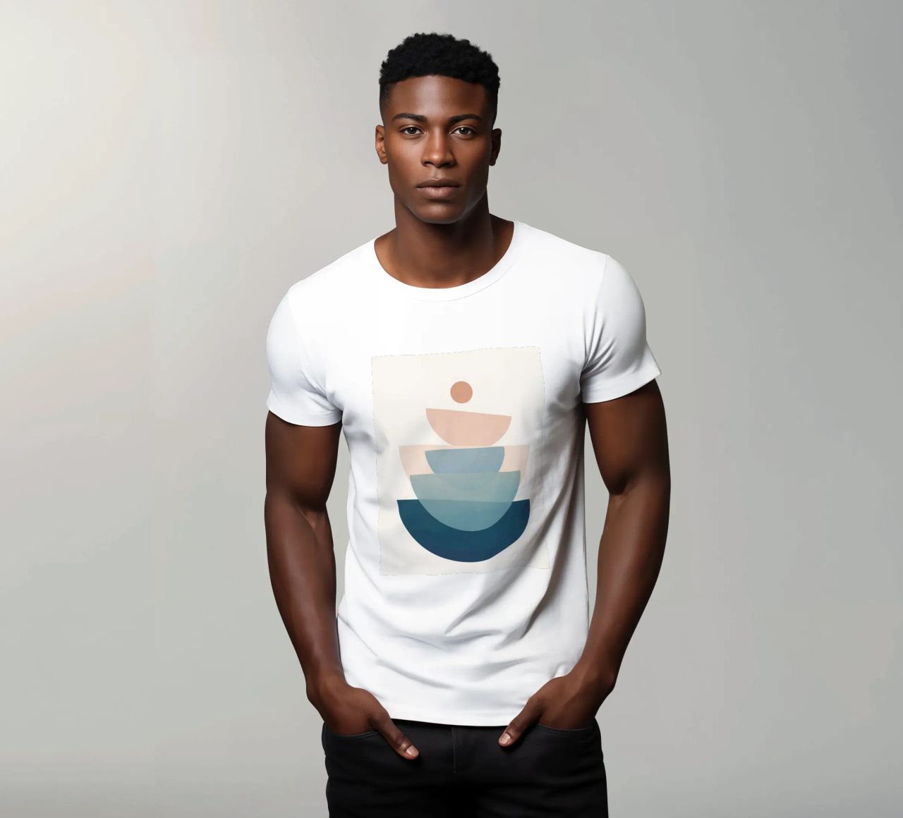 Abstract Minimal Shapes 30 t-shirt da cityart