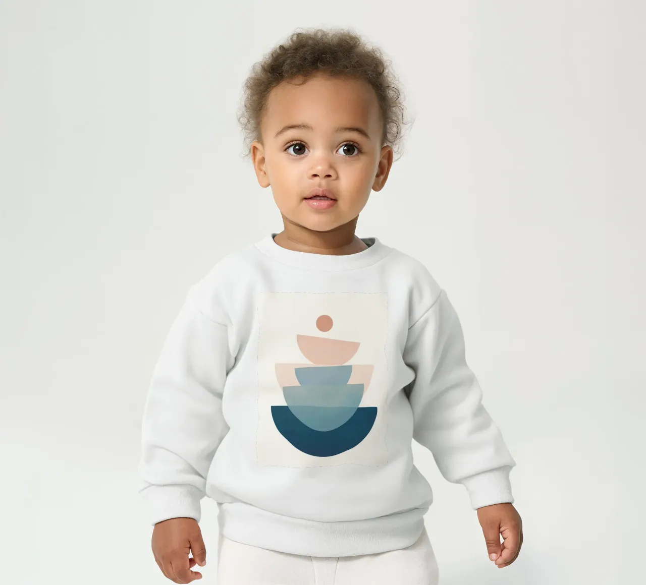 Abstract Minimal Shapes 30 baby sweatshirt by cityart