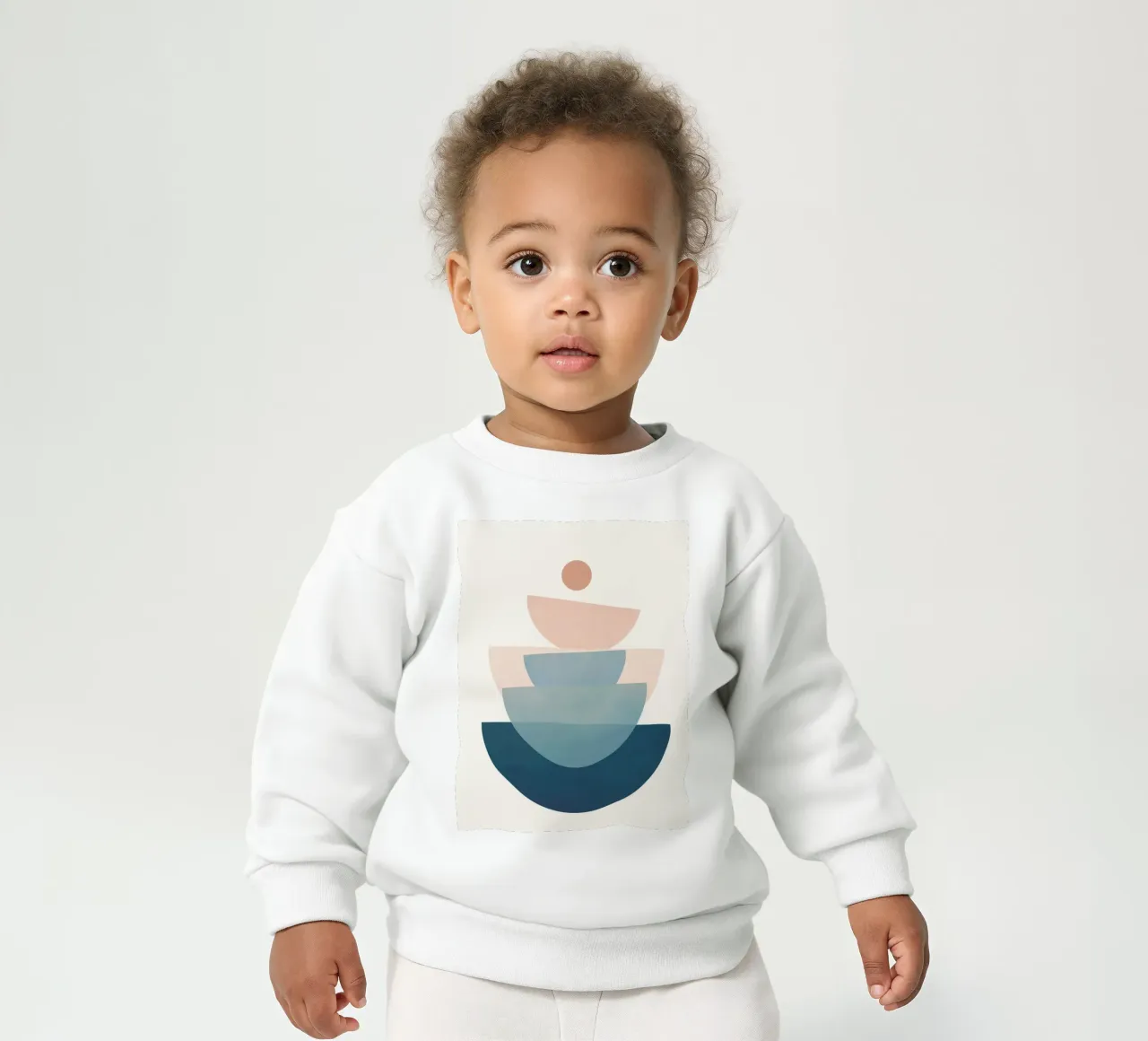 Abstract Minimal Shapes 30 Baby Sweatshirt von cityart