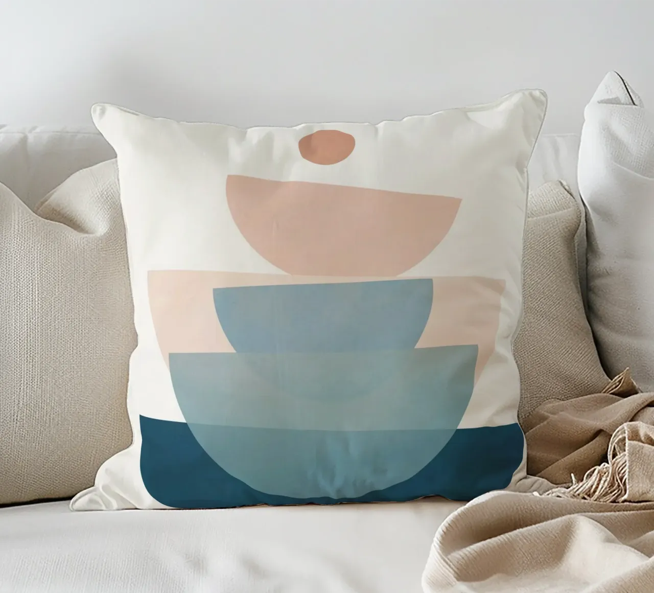 Abstract Minimal Shapes 30 cuscino da cityart