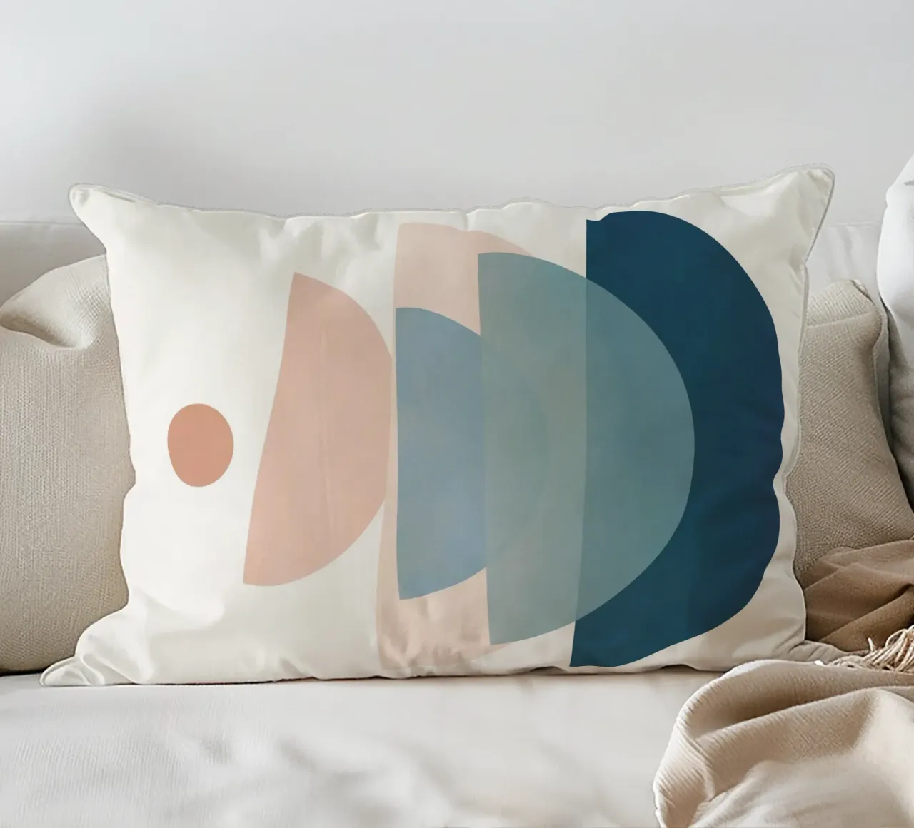 Abstract Minimal Shapes 30 Kissen von cityart