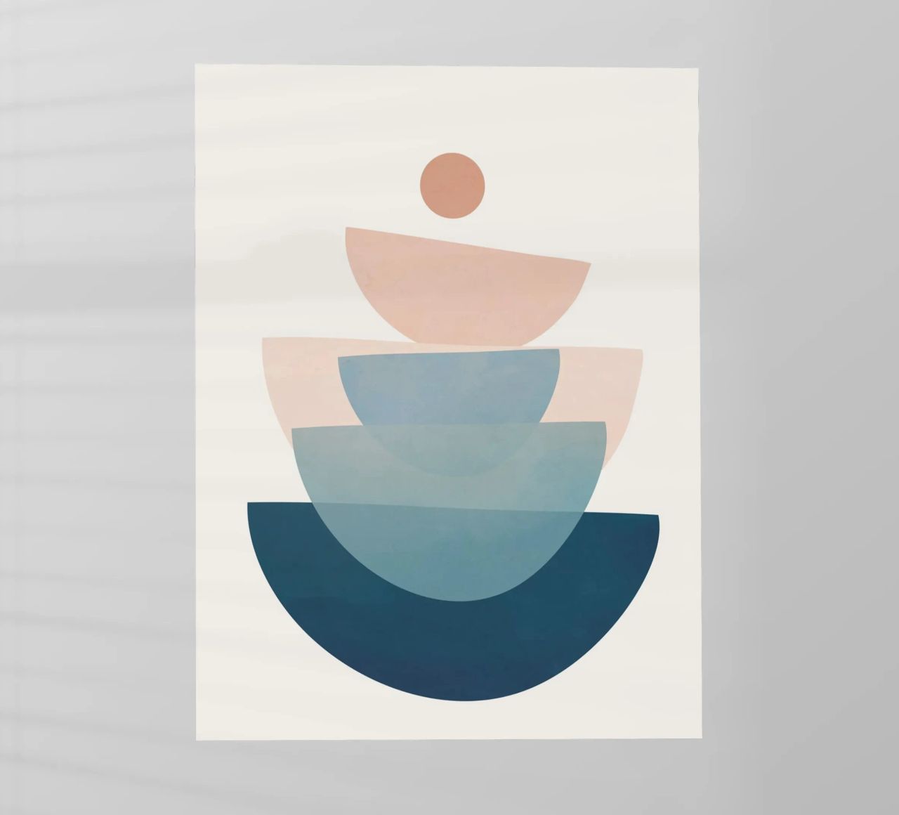 Abstract Minimal Shapes 30 pellicola backlit da cityart