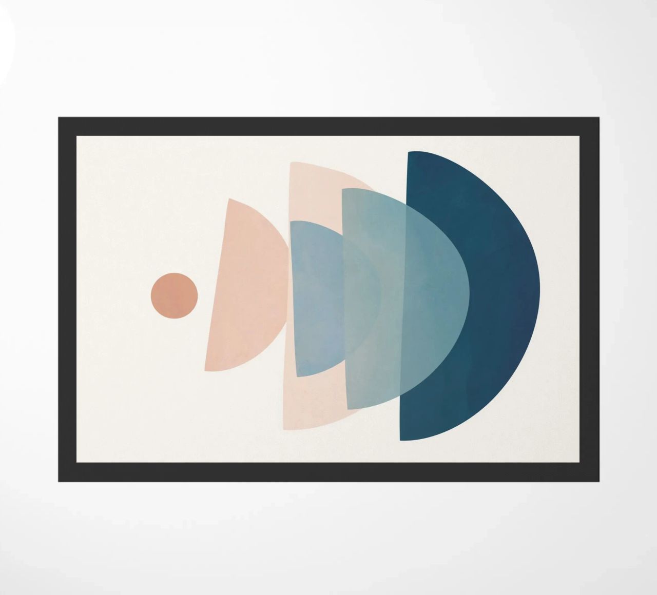Abstract Minimal Shapes 30 paillasson de cityart
