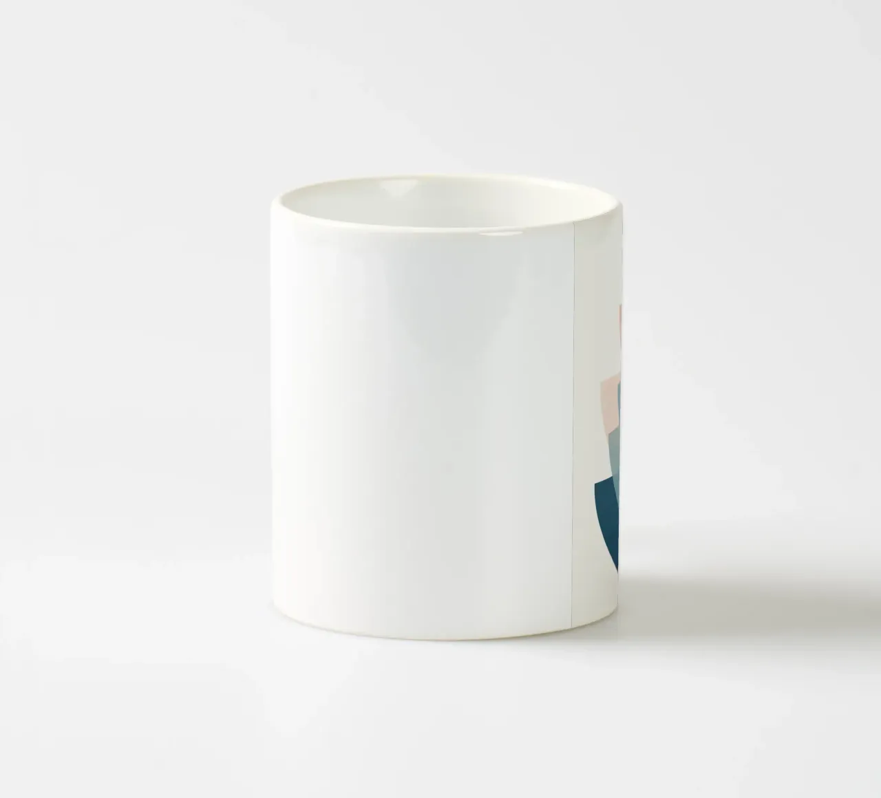 Abstract Minimal Shapes 30 keramische mok van cityart