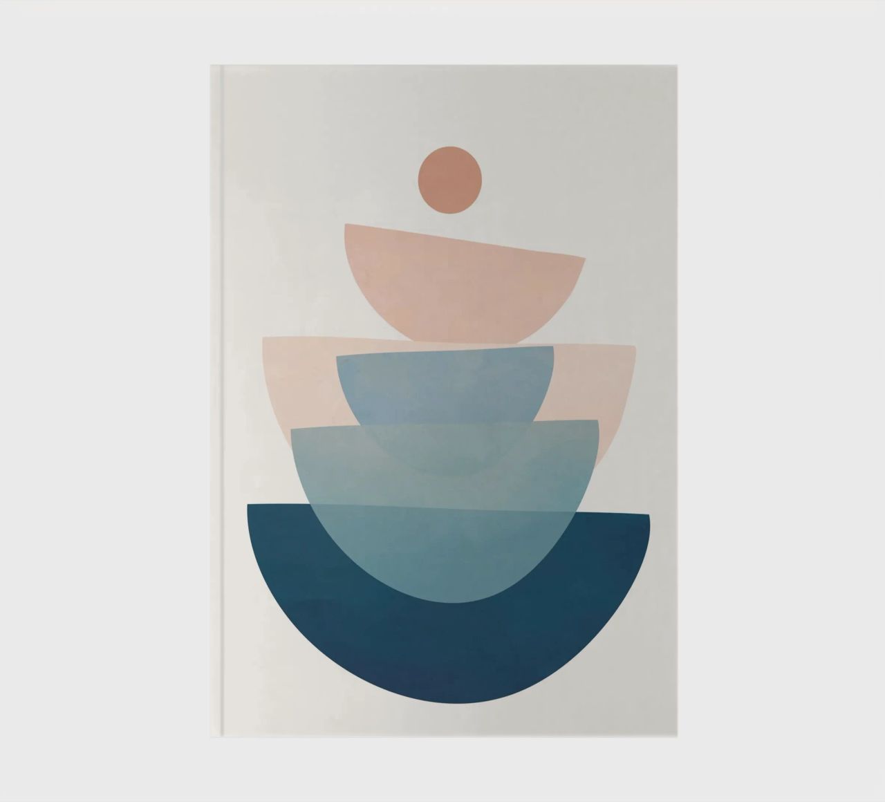 Abstract Minimal Shapes 30 carnet de notes de cityart