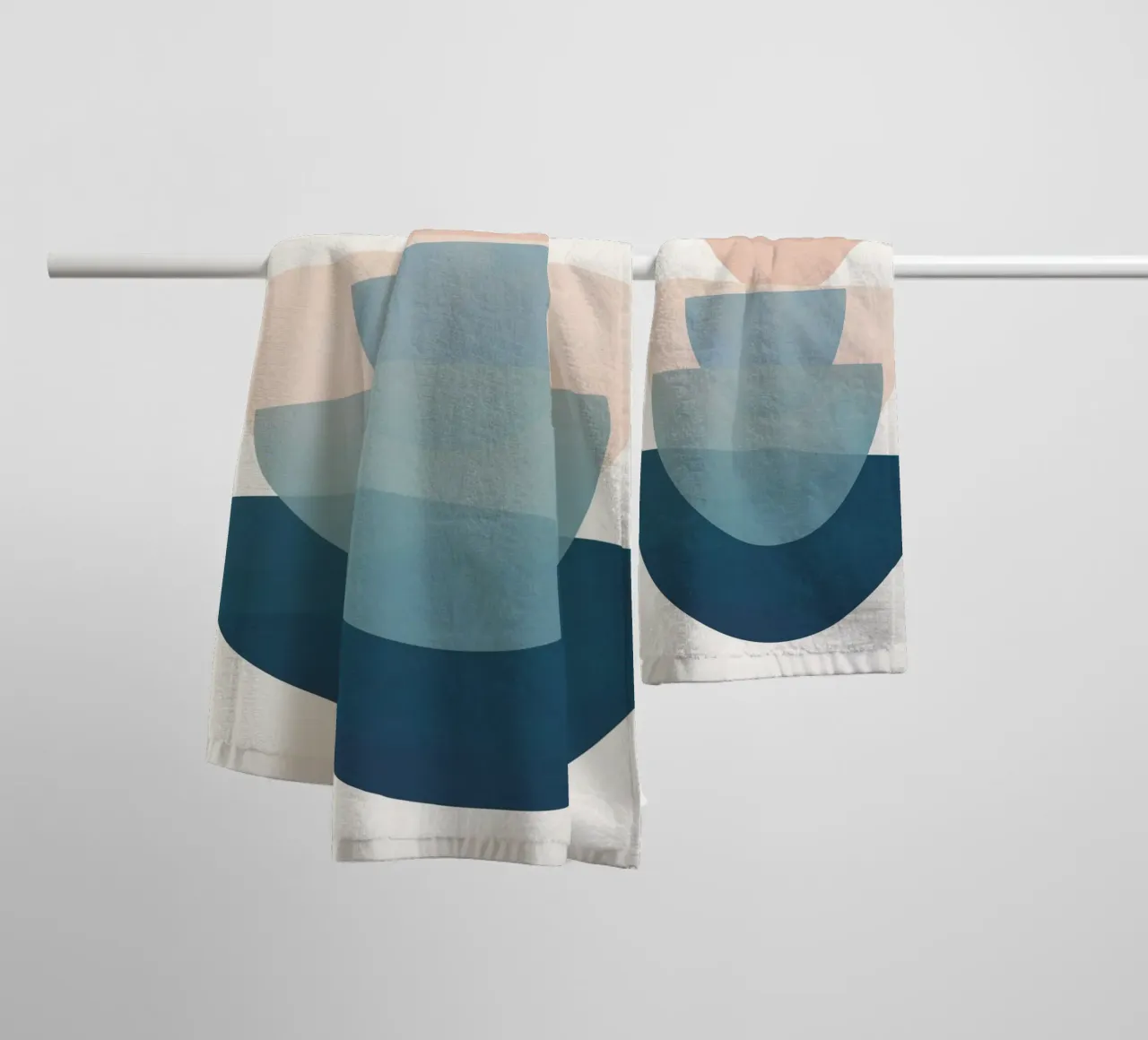 Abstract Minimal Shapes 30 Handtuch von cityart