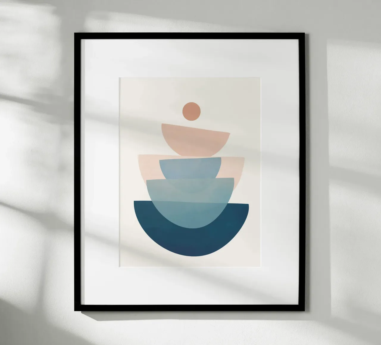 Abstract Minimal Shapes 30 carta hahnemühle da cityart