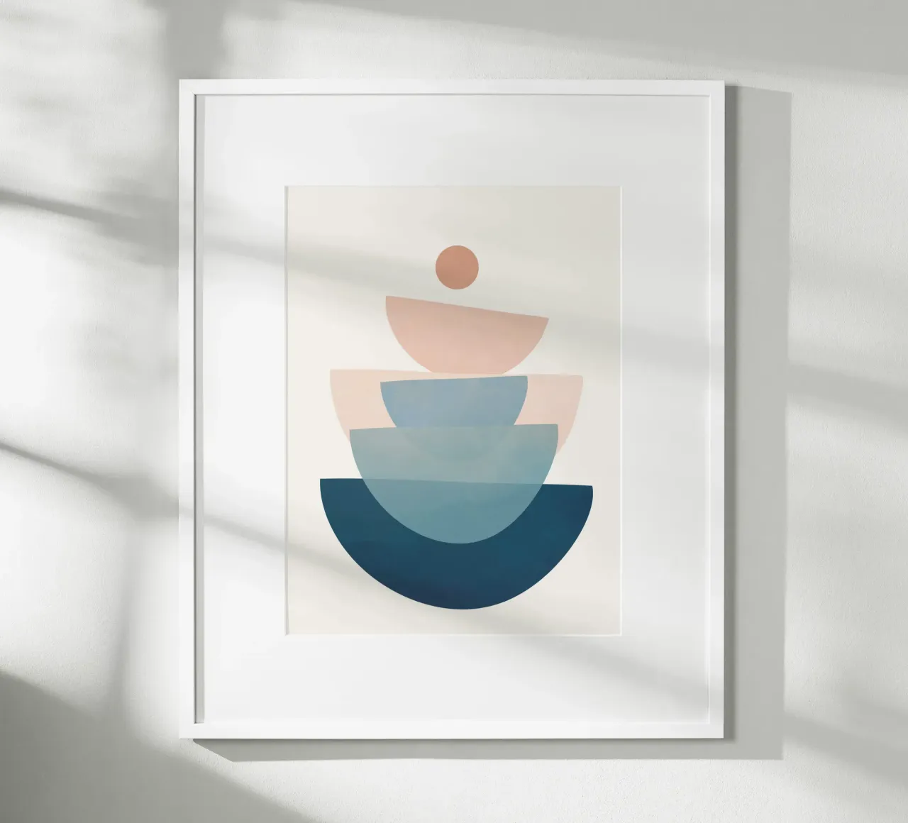 Abstract Minimal Shapes 30 carta hahnemühle da cityart