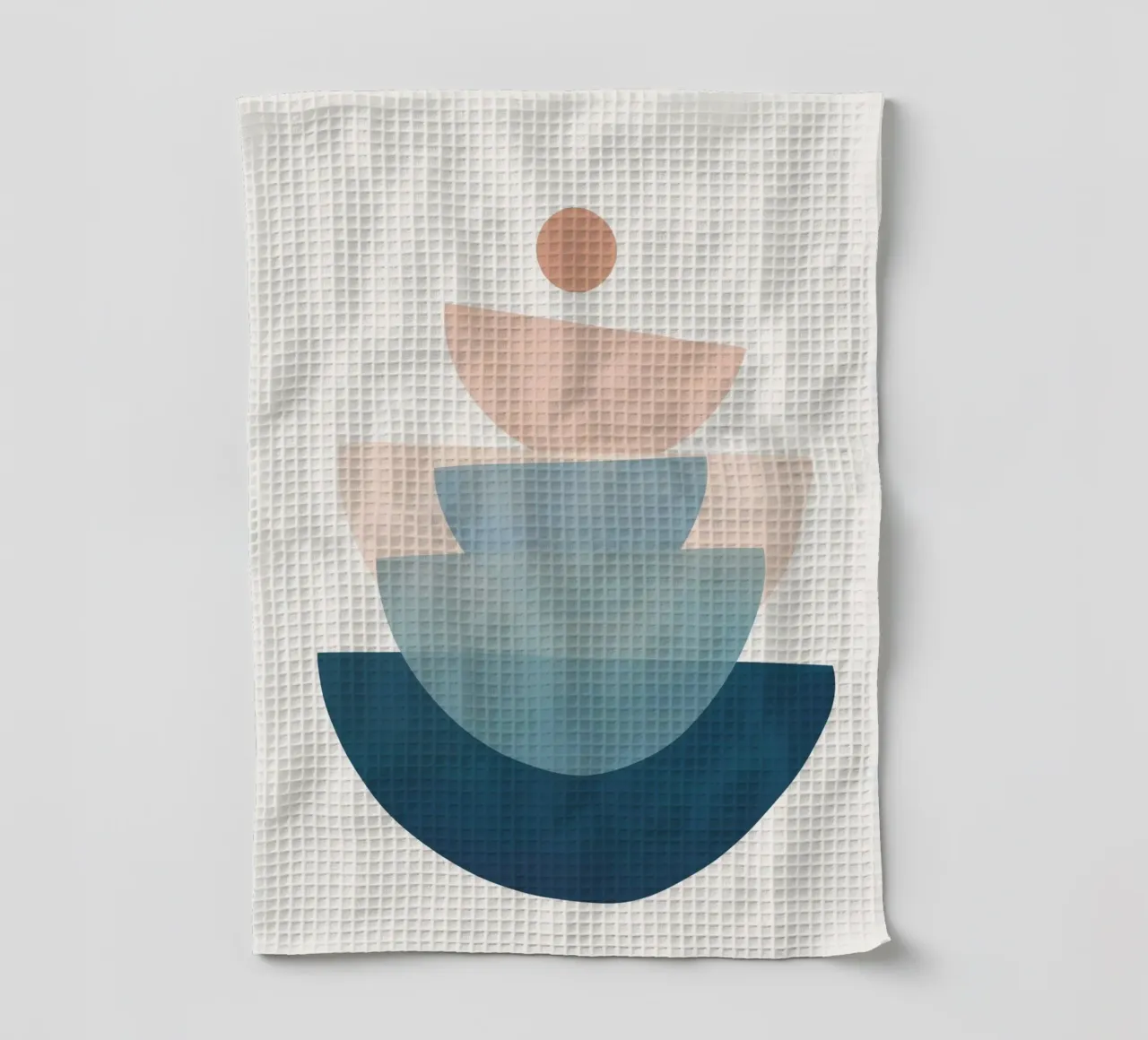 Abstract Minimal Shapes 30 Geschirrtuch von cityart