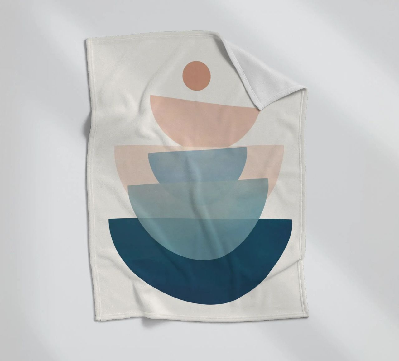 Abstract Minimal Shapes 30 coperta in pile da cityart