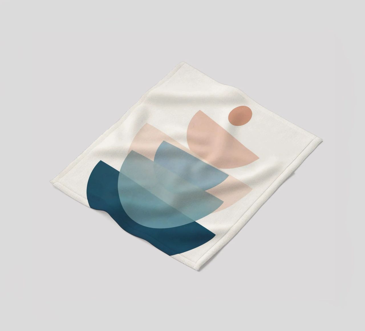 Abstract Minimal Shapes 30 coperta in pile da cityart