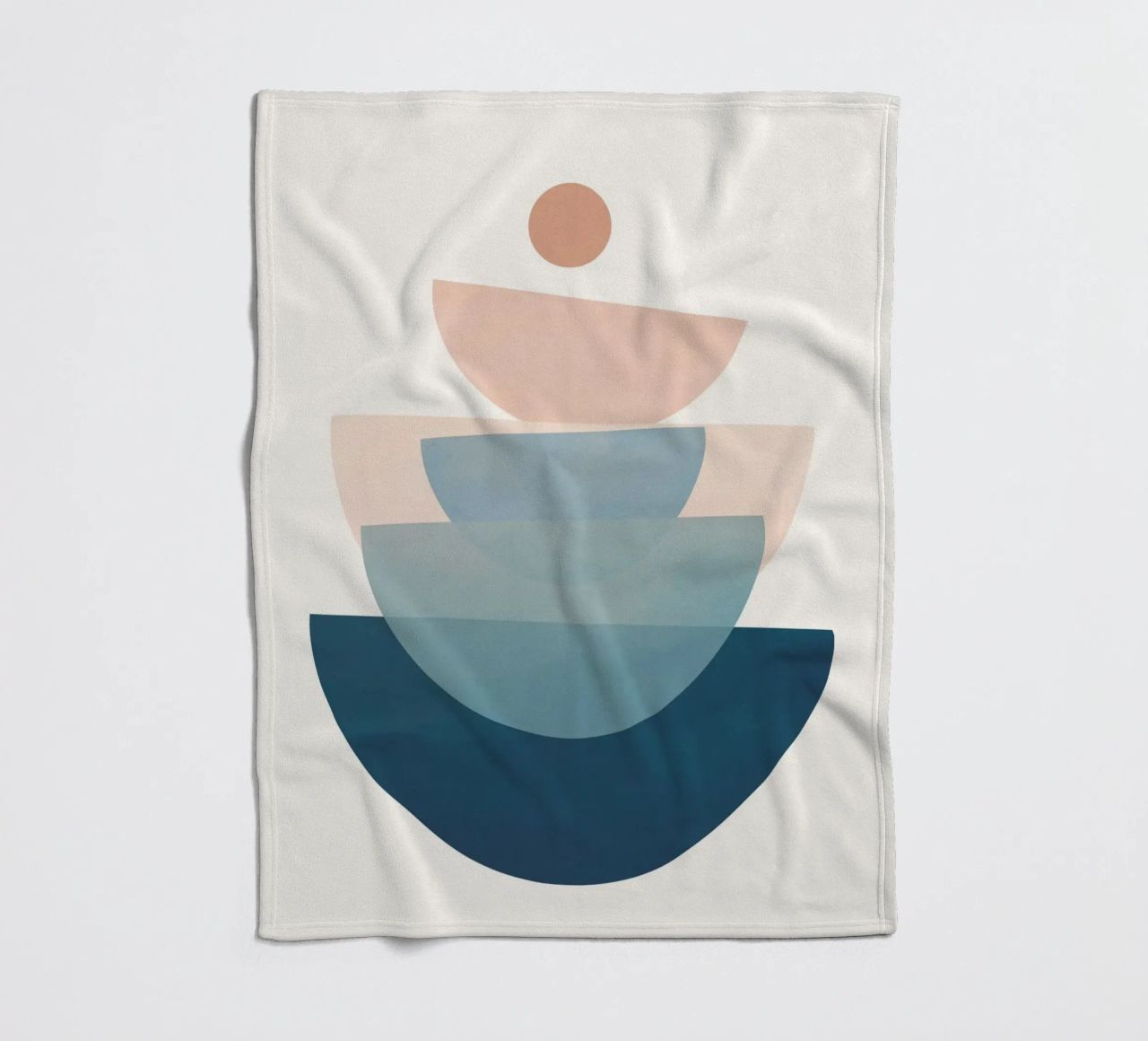 Abstract Minimal Shapes 30 coperta in pile da cityart