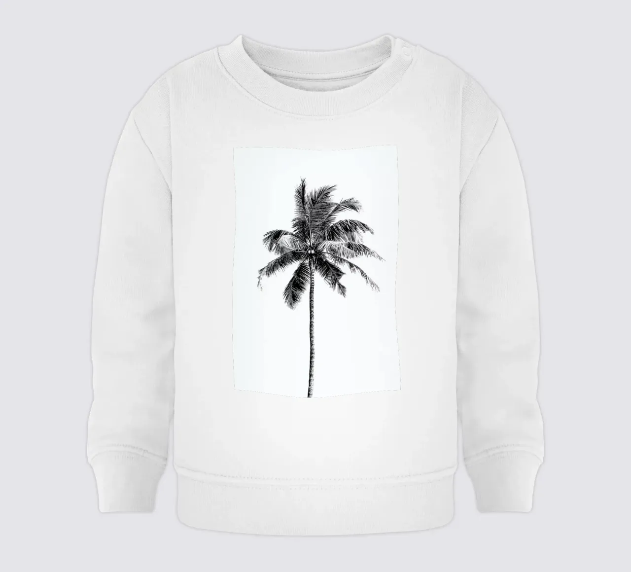 Palm Tree By The Beach 2 felpa neonato da Victoria Frost