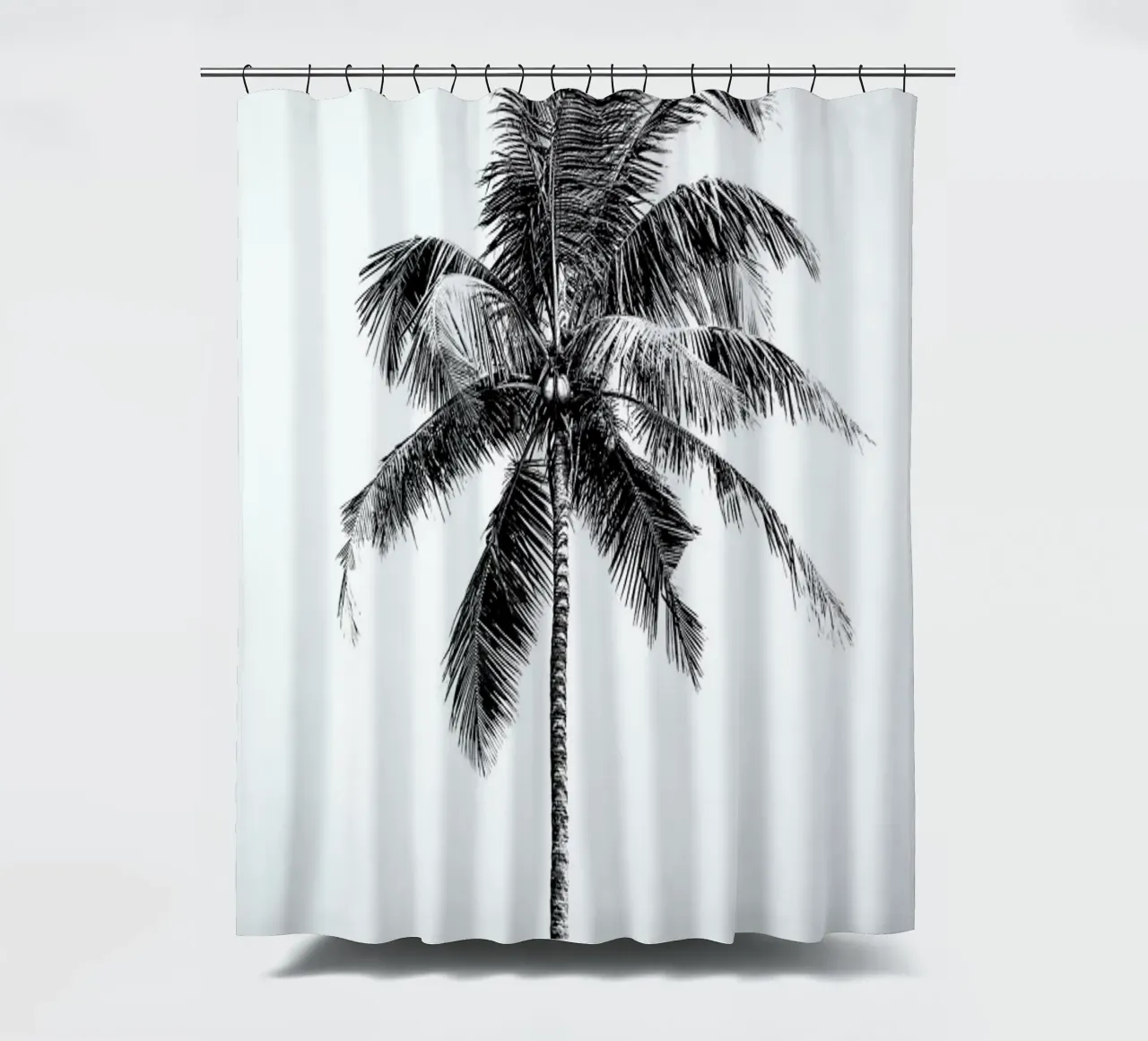Palm Tree By The Beach 2 tenda da doccia da Victoria Frost