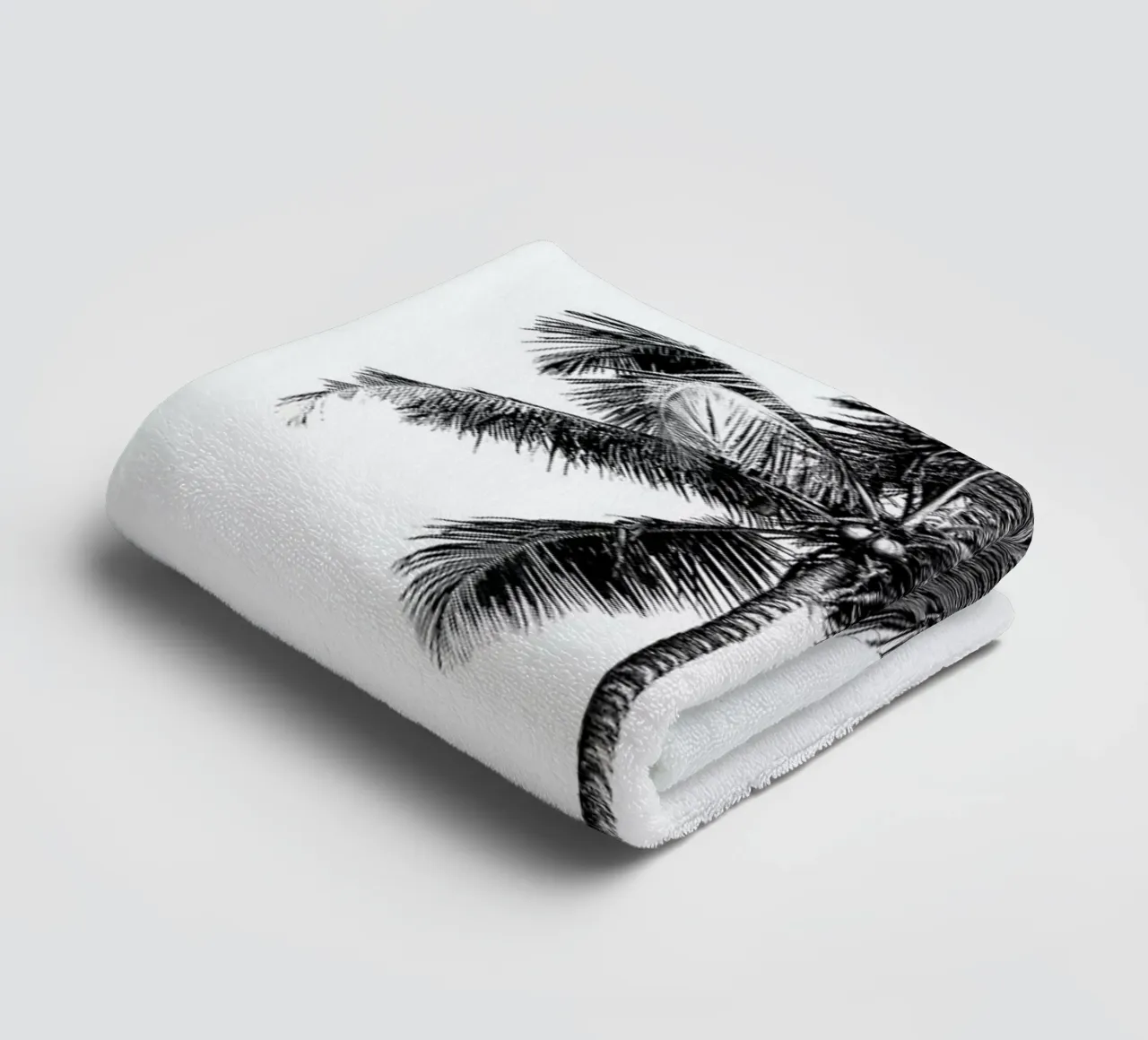 Palm Tree By The Beach 2 asciugamano da bagno da Victoria Frost