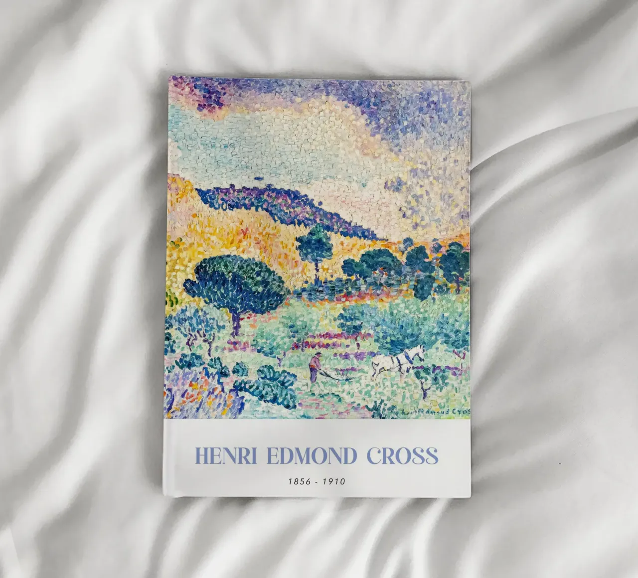 Henri-Edmond Cross Pointillist Hills Landscape notebook by NorwesClub