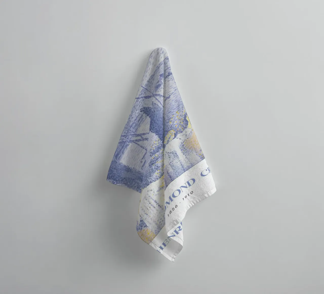 Henri-Edmond Cross Pointillist The Promenade Art towel by NorwesClub