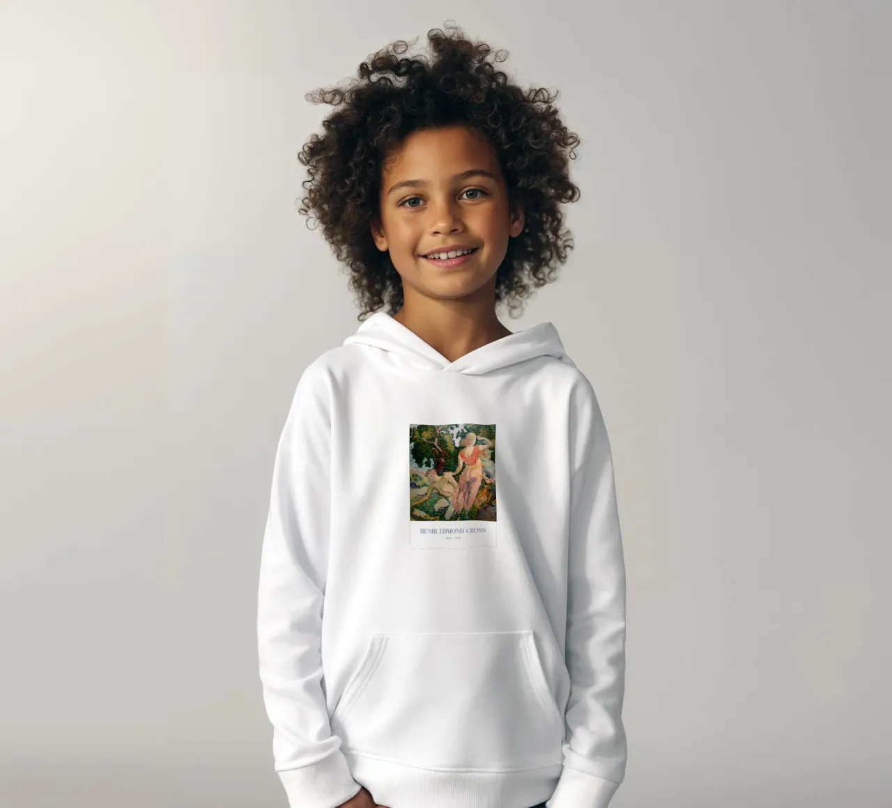 Henri-Edmond Cross Pointillist Exkursionisten Kunst Kinder Hoodie von NorwesClub