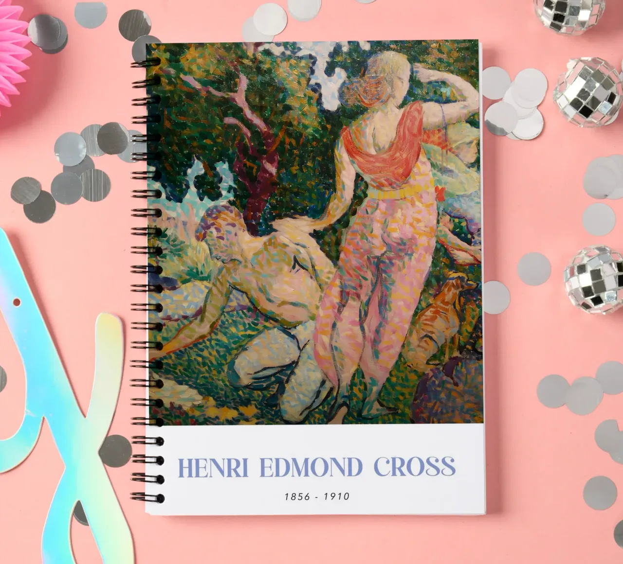 Henri-Edmond Cross Pointillist Exkursionisten Kunst Ringbuch von NorwesClub