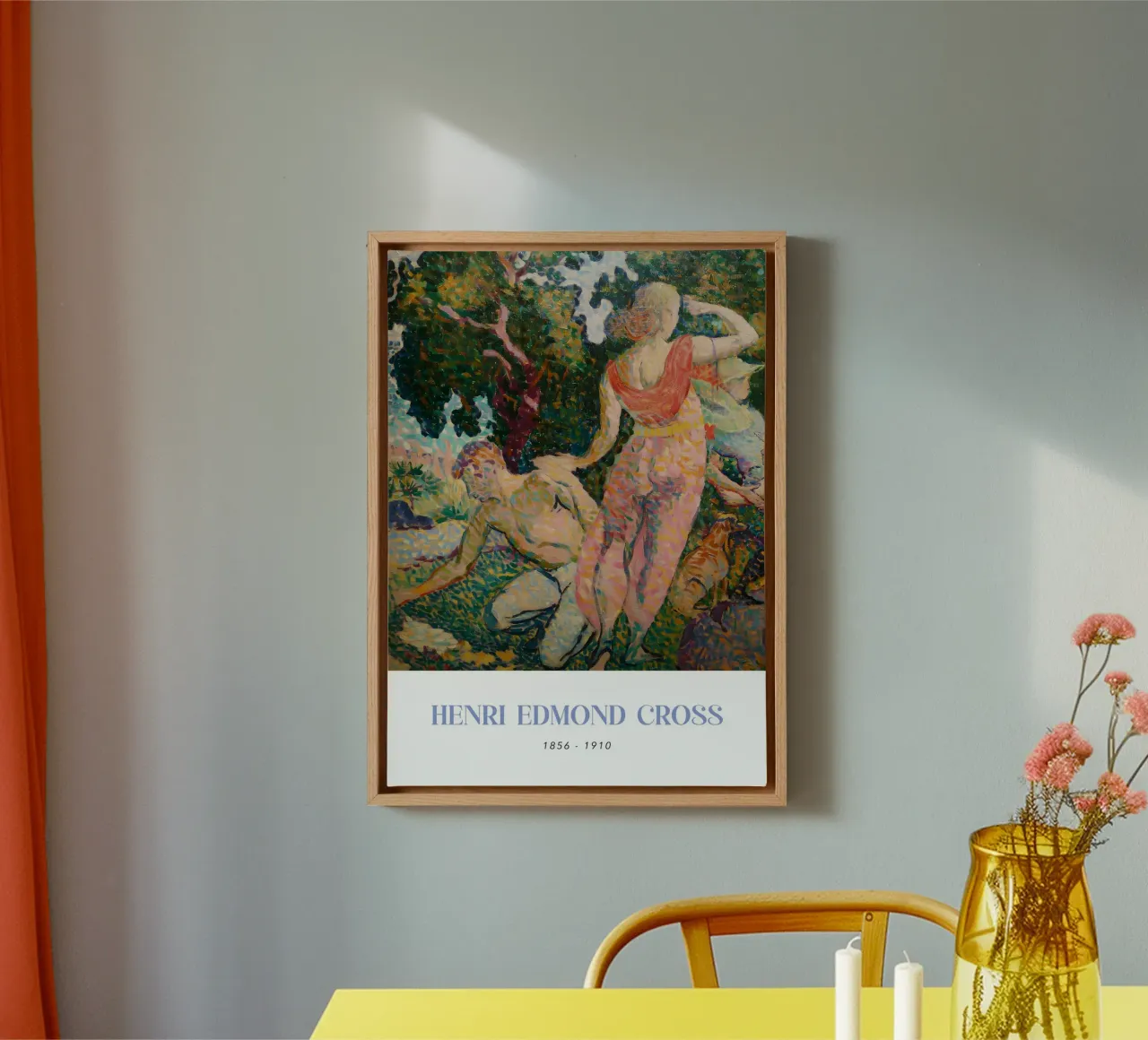 Henri-Edmond Cross Pointillist Excursionists Art canvas by NorwesClub