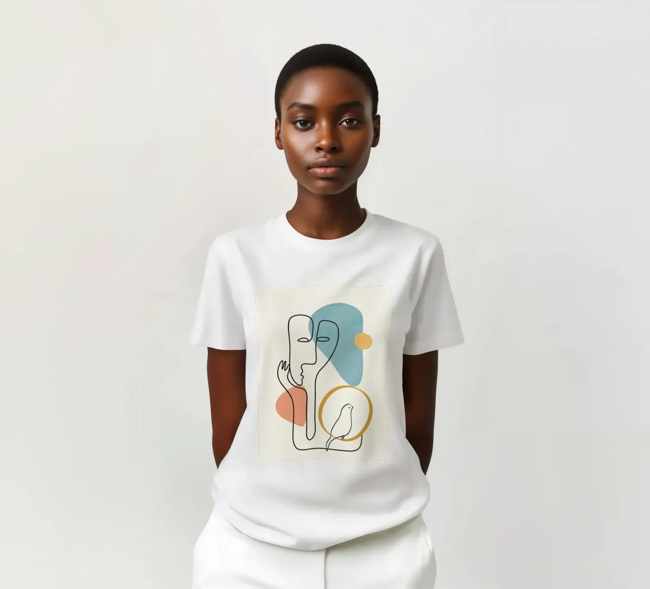 Abstract Faces 2 t-shirt da cityart