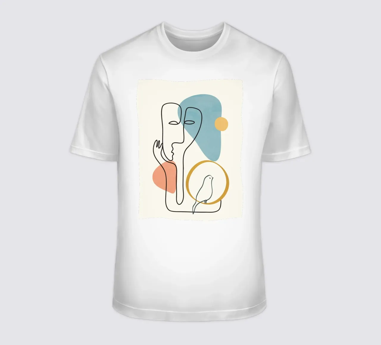 Abstract Faces 2 t-shirt da cityart