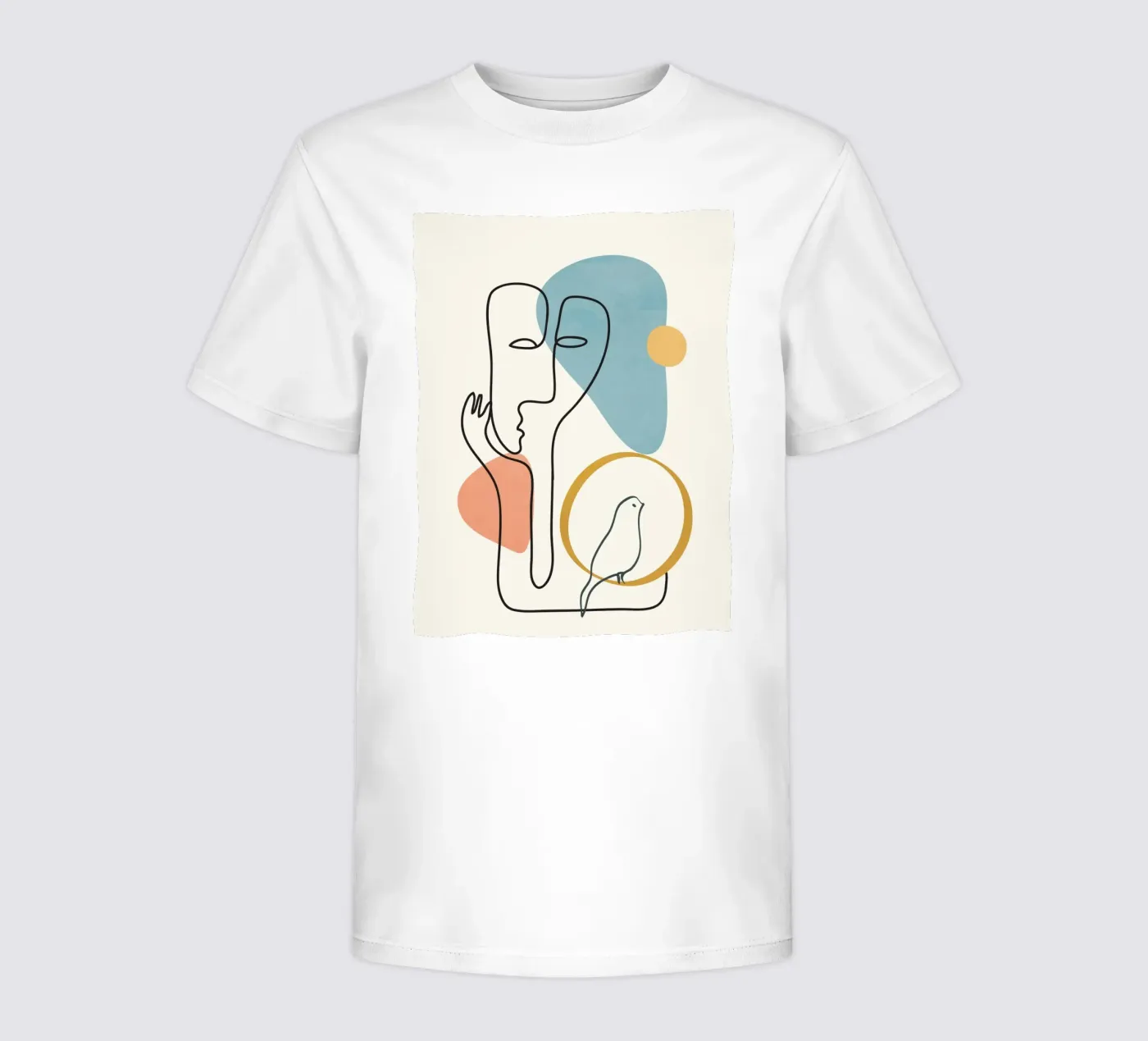 Abstract Faces 2 t-shirt bambini da cityart