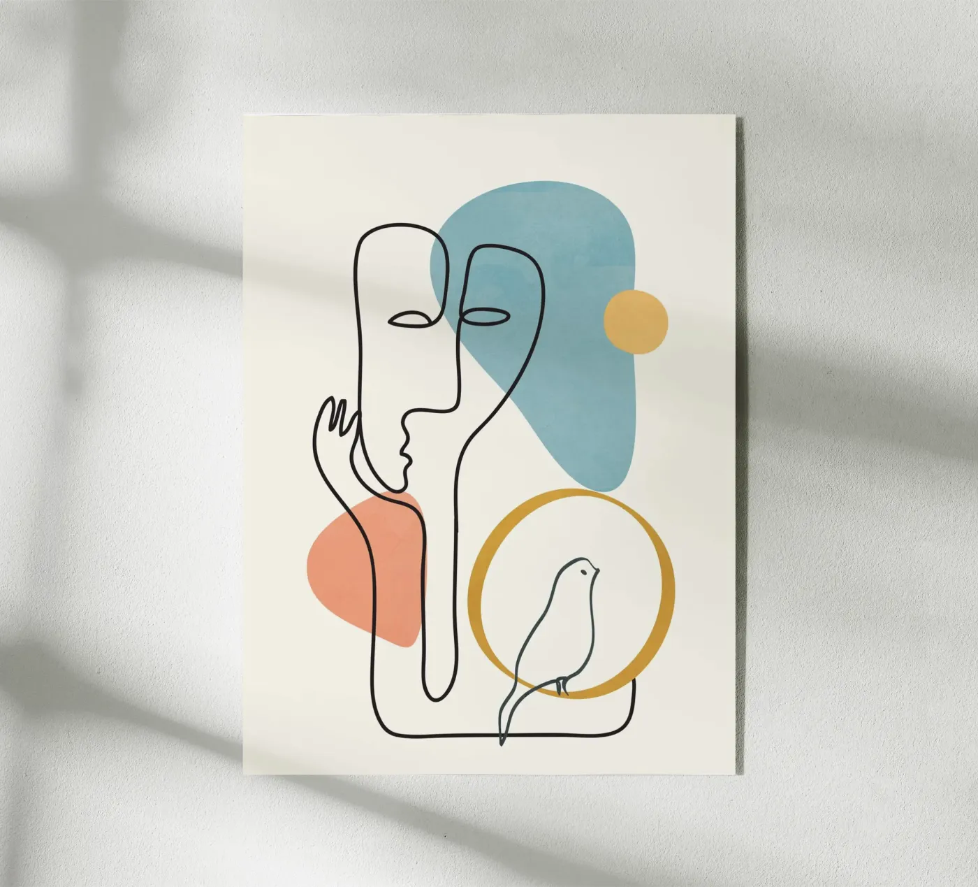 Abstract Faces 2 plexiglas de cityart