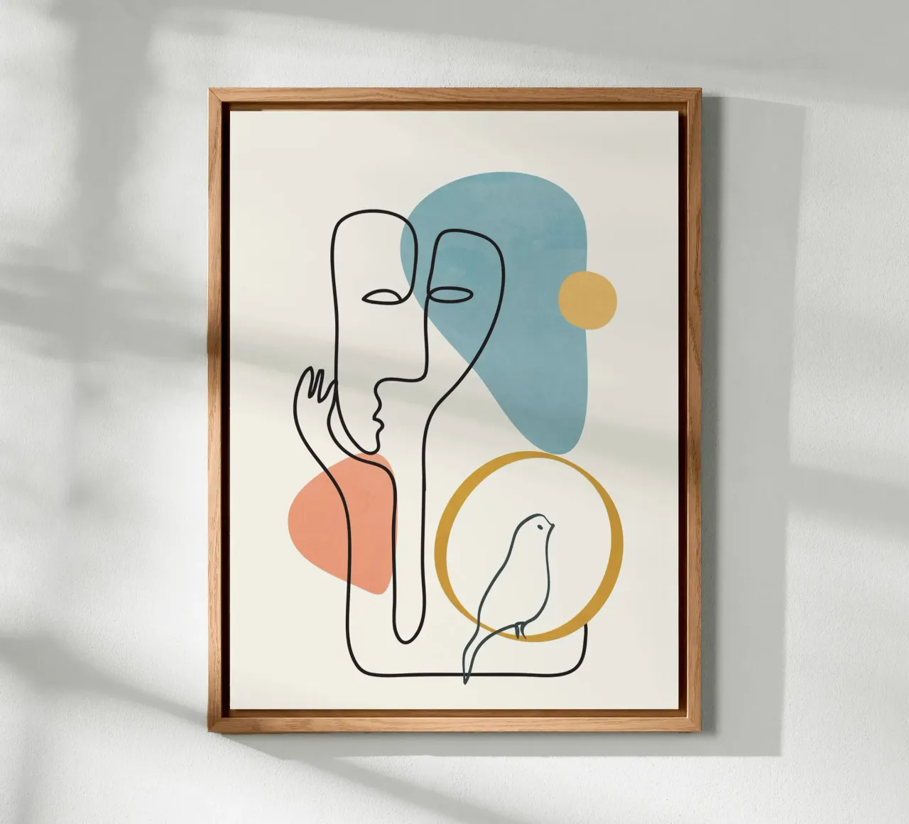 Abstract Faces 2 alluminio dibond da cityart