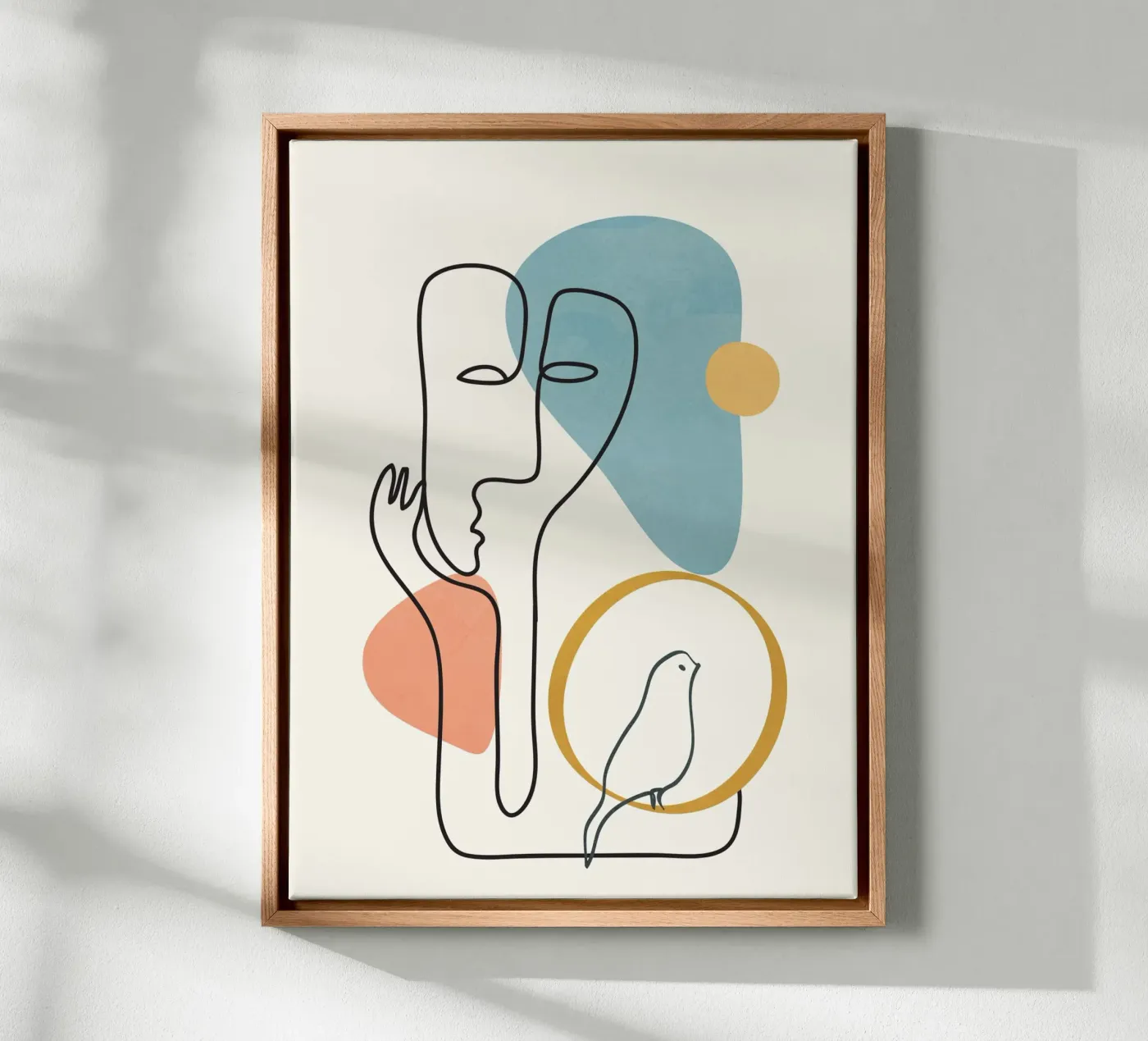 Abstract Faces 2 tela da cityart